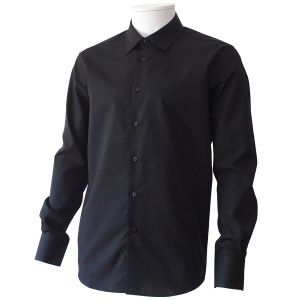 Chemise noire chic